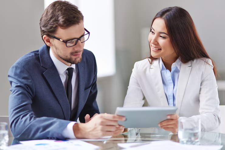 Australian professional discussing Apostilled documents requirements for job application in Europe